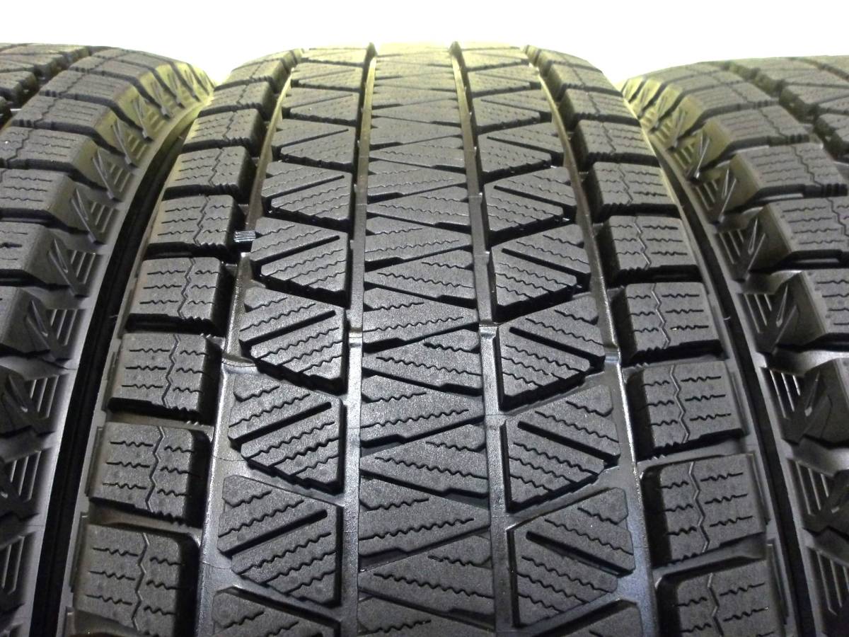 11487 中古 4本 235/65R18 106Q ブリヂストン ブリザック DM-V3 DMV3 2021年製 バリ山 BS 235 65 18 235-65-18 235/65/18_画像5