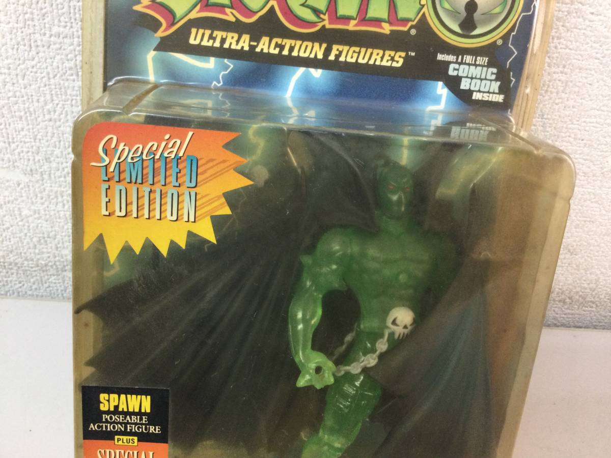 * SPAWN Ultra action фигурка прозрачный * Spawn прозрачный ULTRA ACTION FIGURES / товары коллекция нераспечатанный 