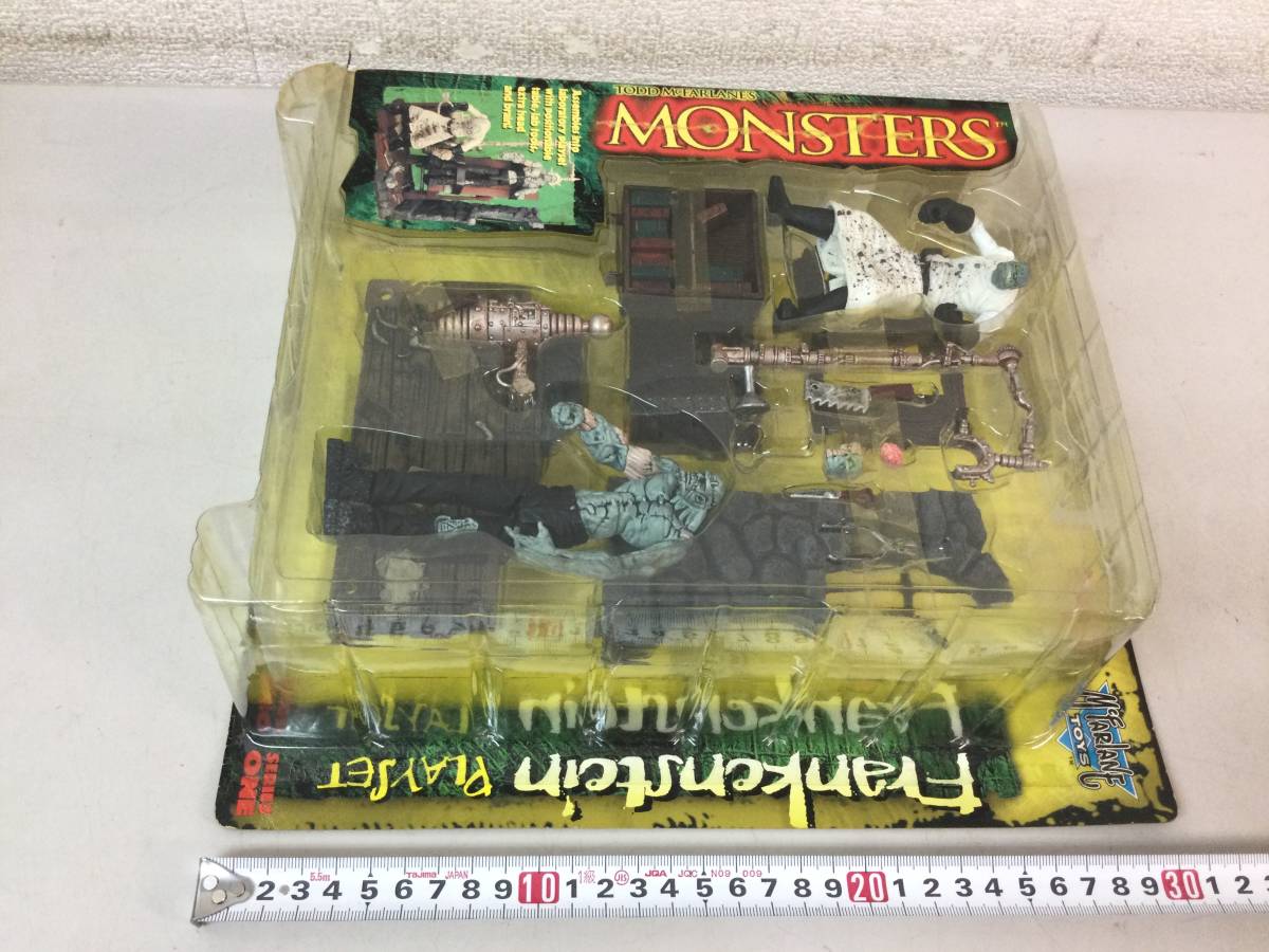 ★ マクファーレン トイズ モンスターズ シリーズ 1 フランケンシュタイン博士&怪物 プレイセット フィギュア MCFARLANE TOYS MONSTERS_画像9