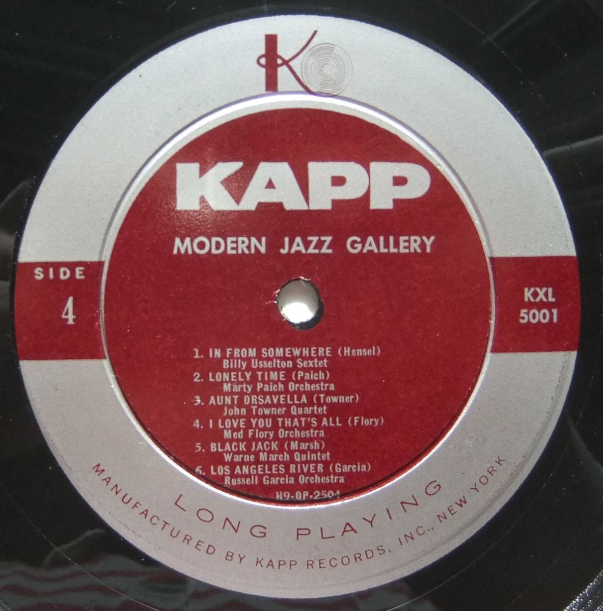 ◆ MODERN JAZZ GALLERY / ART PEPPER, WARNE MARSH, CURTIS COUNCE (2LP) ◆ Kapp KXL 5001 (dg) ◆ R_画像8