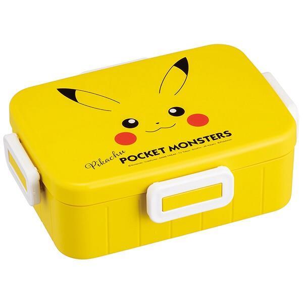 ピカチュウ 弁当箱 ランチボックス 650ml 抗菌 4点ロック フェイス 子供 子ども キッズ キャラクター スケーター