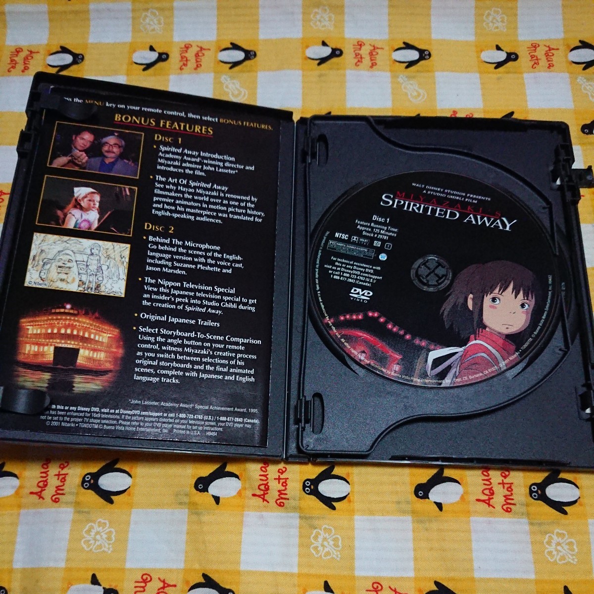 千と千尋の神隠し Miyazakis Spirited Away アニメ DVD 輸入盤 2枚組 送料無料_画像3