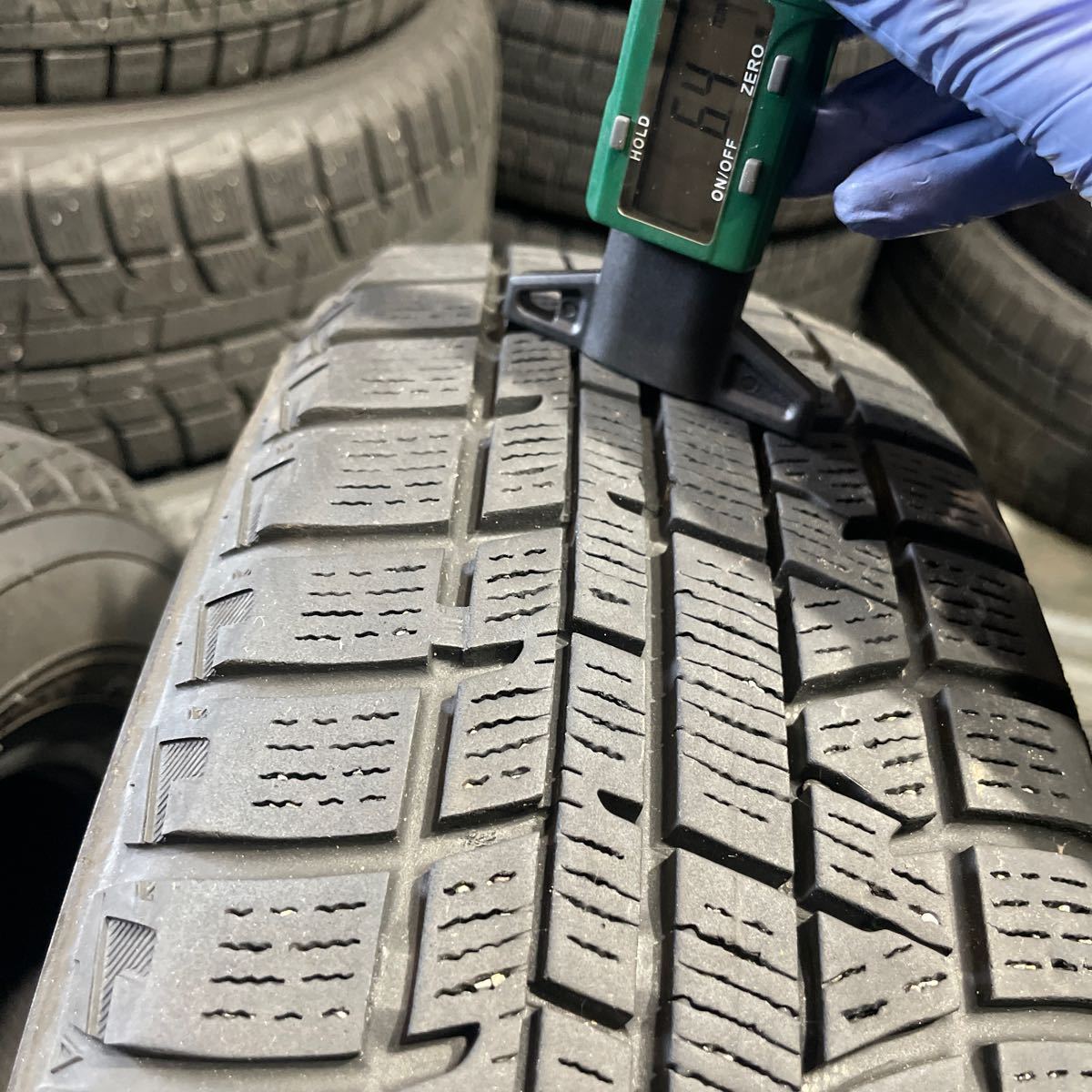 155/65R14 ヨコハマアイスガードiG 50plus 中古スタッドレスタイヤ4本