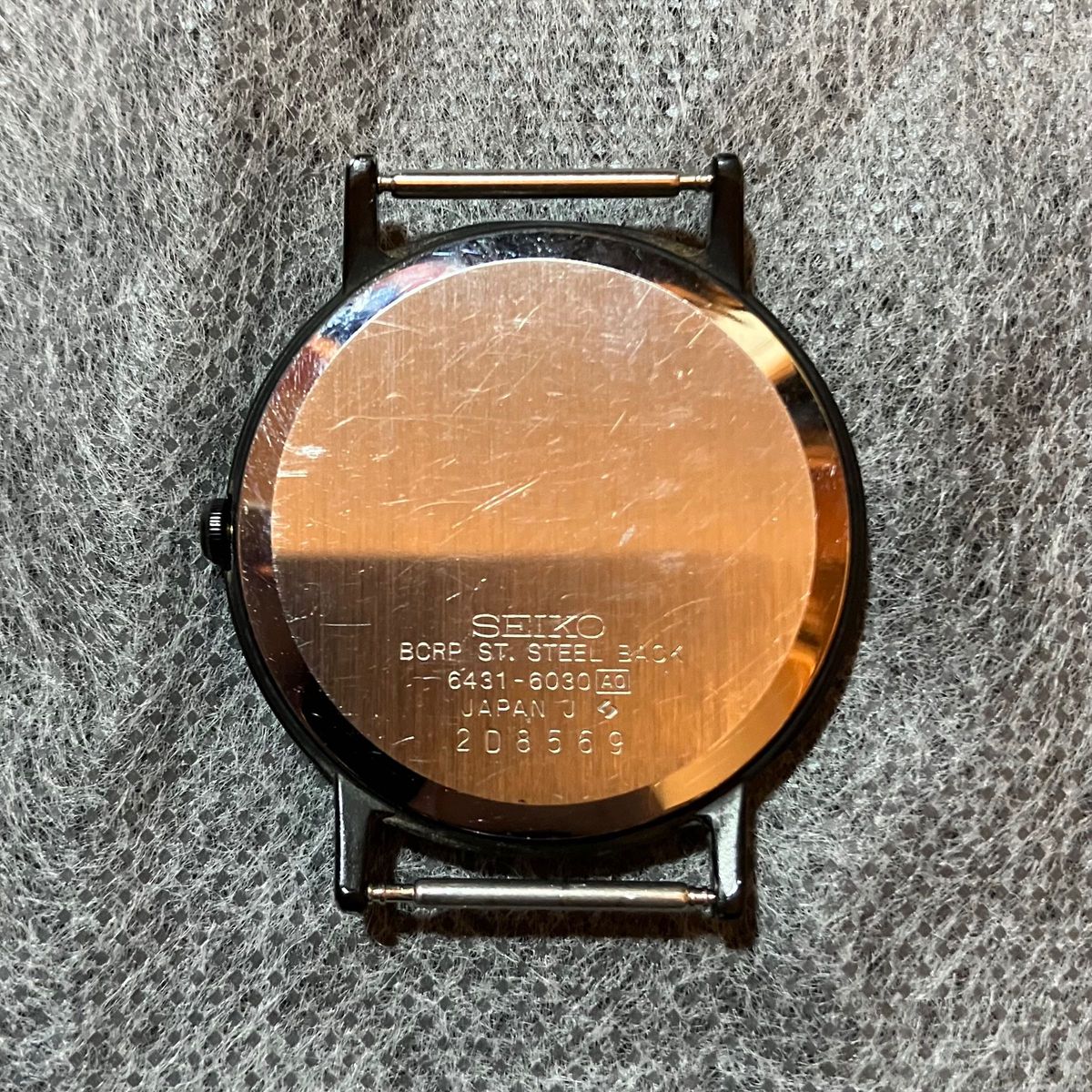SEIKO セイコー ジョブズモデル色違い シャリオ 6431-6030 SEIKO セイコー ジョブズモデル色違い シャリオ 6431-6030