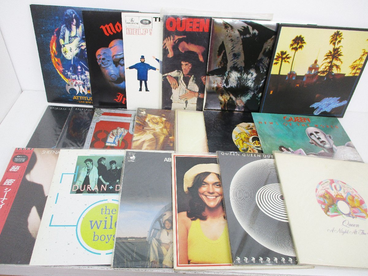 【現状品/開封済】LP レコード 19枚セット　Queen/ビートルズ/モーターヘッド　他★未検品【レ-1050】_画像1