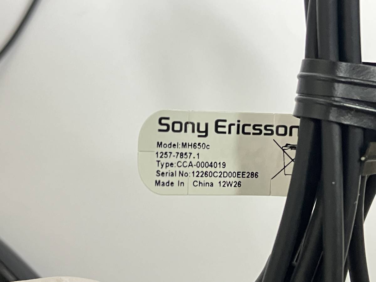 美品♪ SONY ソニー Ericsson イヤホン MH650c 送料無料♪_画像2