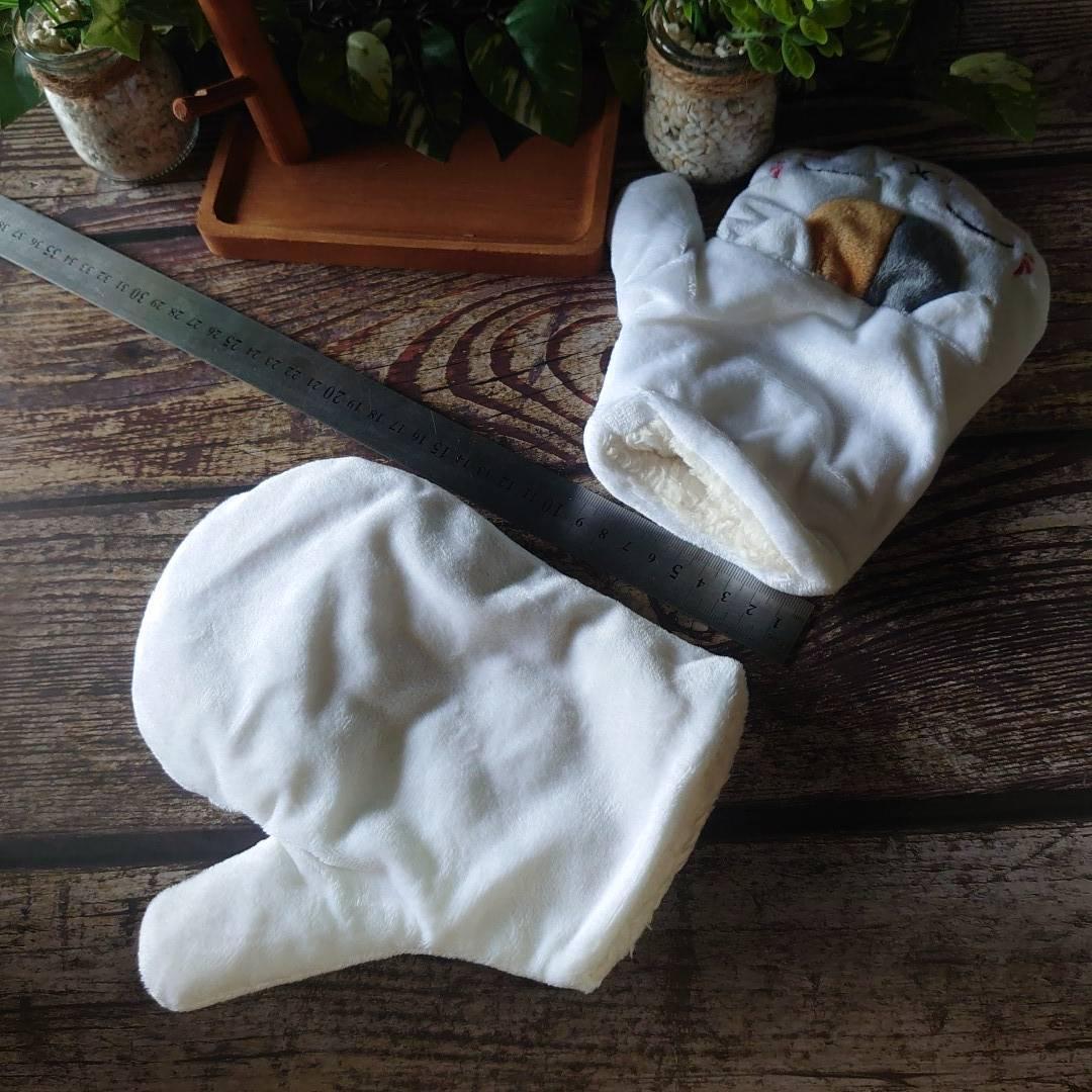  gloves soft toy ..... raw white . eye Natsume's Book of Friends ribbon sack attaching [ remainder 3 only ]