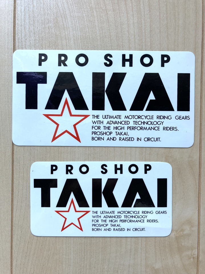 プロショップ・タカイ(Proshop TAKAI)　ステッカー（2枚セット）_画像1