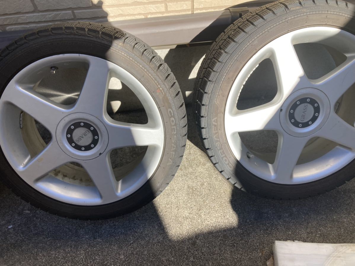 ナンカン NANKANG スタッドレスタイヤ 4本 215/45R 17 17インチ 2020年 中古品_画像9