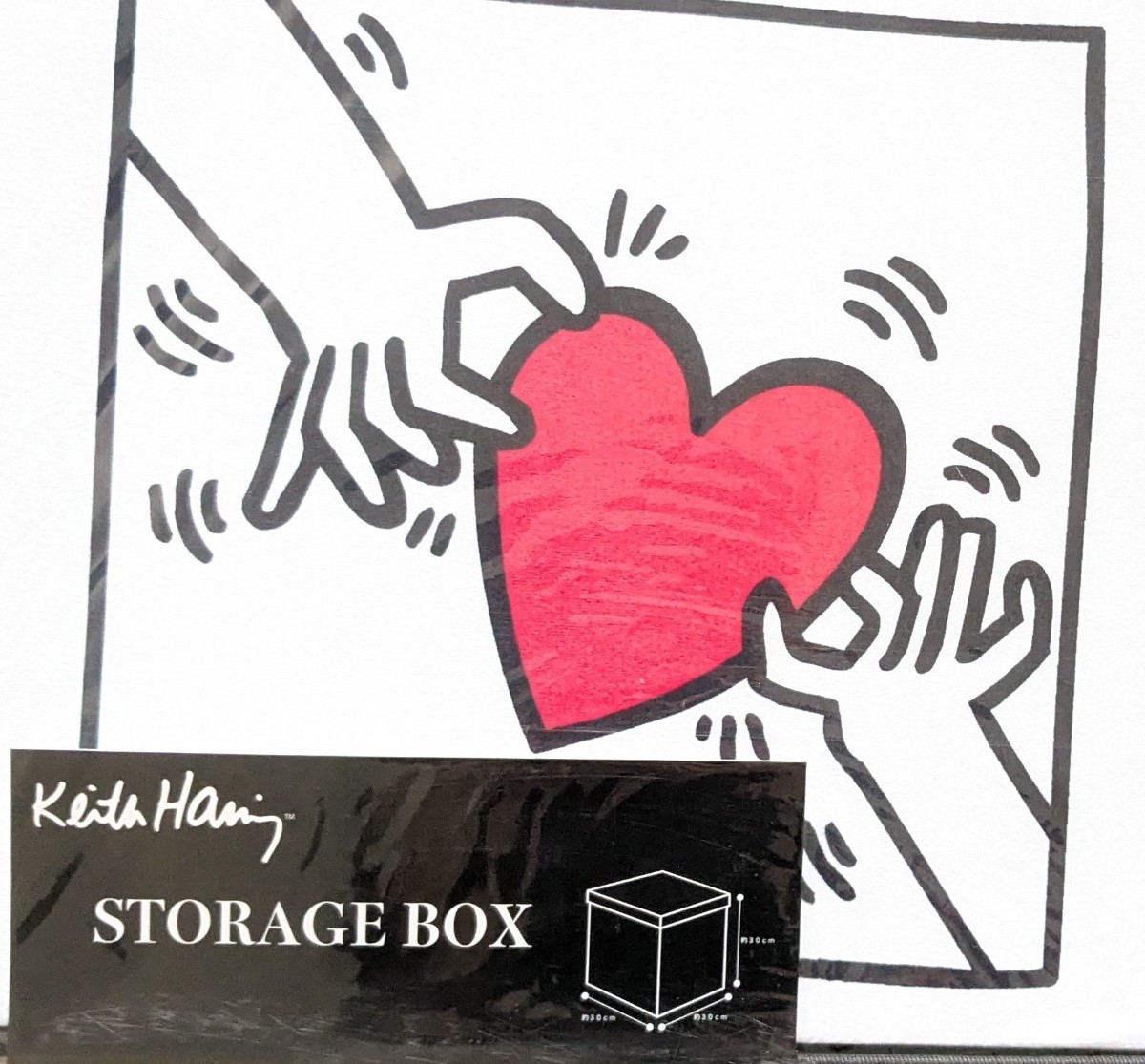 新品 Keith Haring 収納ボックス BOX キースヘリング 未開封 HEART