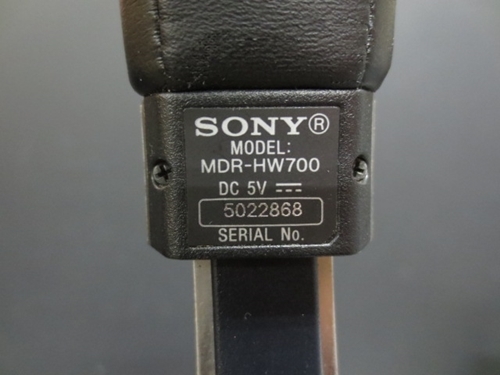 【通電確認済】SONY ソニー デジタルサラウンドヘッドホンシステム DP-HW700 / MDR-HW700【本体のみ】_画像5