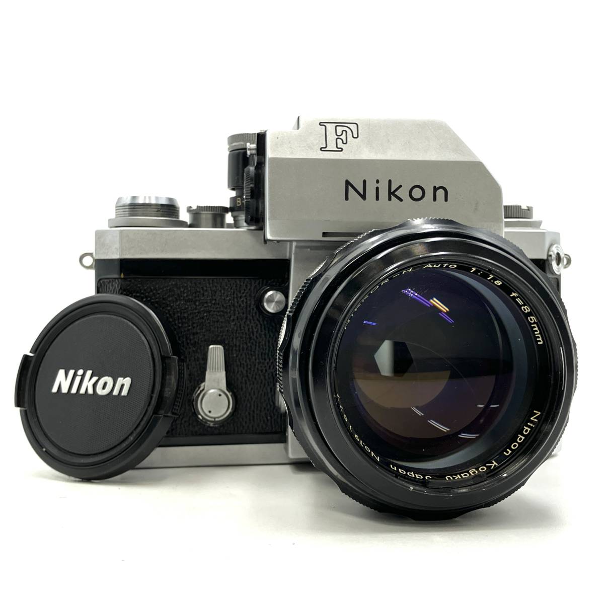 ジャンク『NIKON ニコン フィルムカメラ 本体 レンズ F NIKKOR-H Auto 1:1.8 f=85mm』動作未確認 現状品 D-4058_画像1