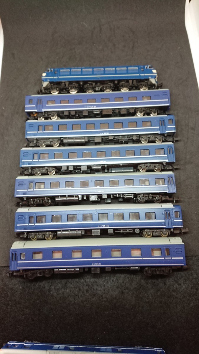 訳あり TOMIX 国鉄24系客車+EF66 15両 はやぶさ(1986～1988)編成 ジャンク 動力有り_画像6