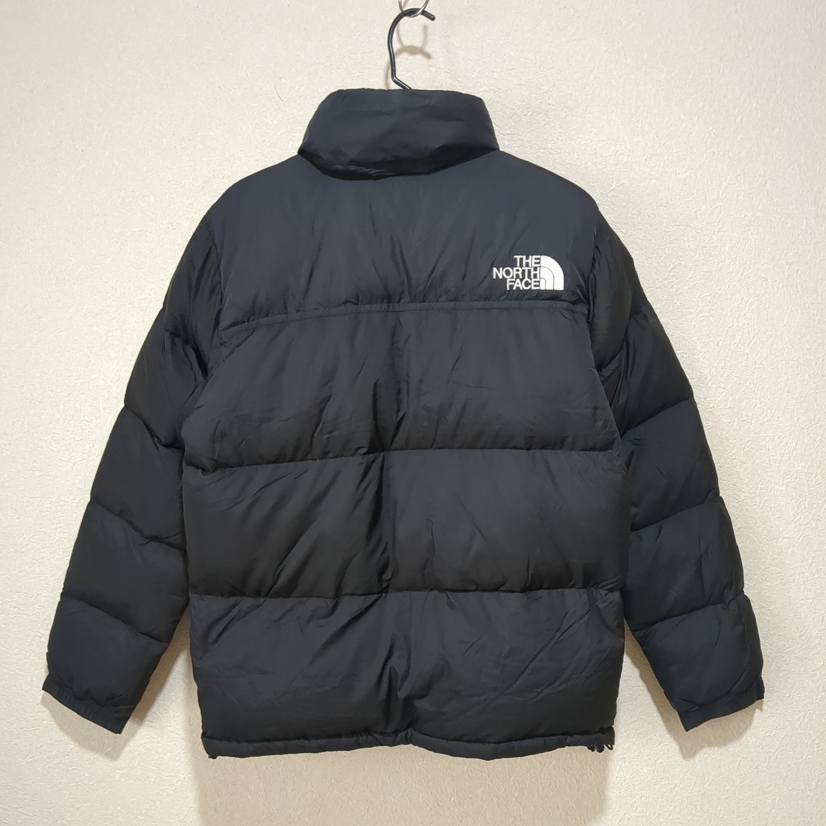 【М】ザノースフェイス THE NORTH FACE Nuptse Jacket ND91631 ヌプシジャケット ダウンジャケット 黒 ブラック メンズ_画像2