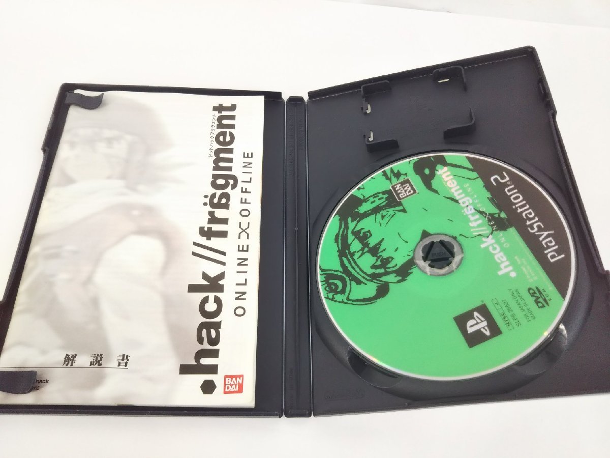 PS2ソフト プレイステーション2 .hack//fragment ドットハック フラグメント 中古品【1円スタート】◆_画像3