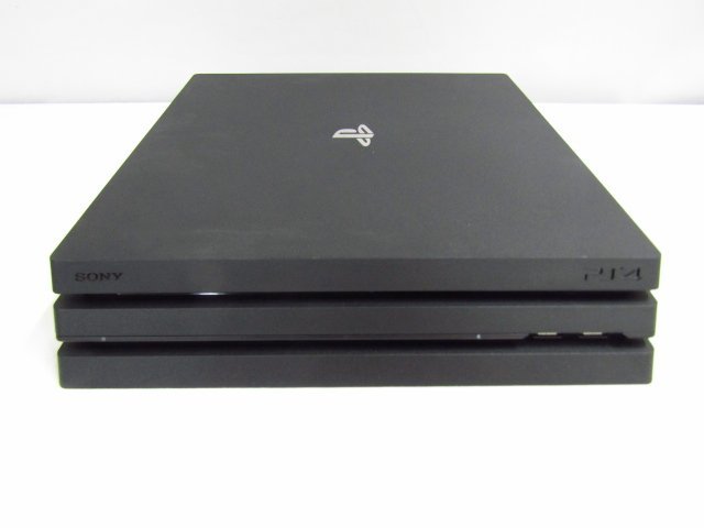 PlayStation4 Pro 1TB Jet Black プレイステーション4 プロ CUH-7000B 本体 中古品 ◆3351_画像7