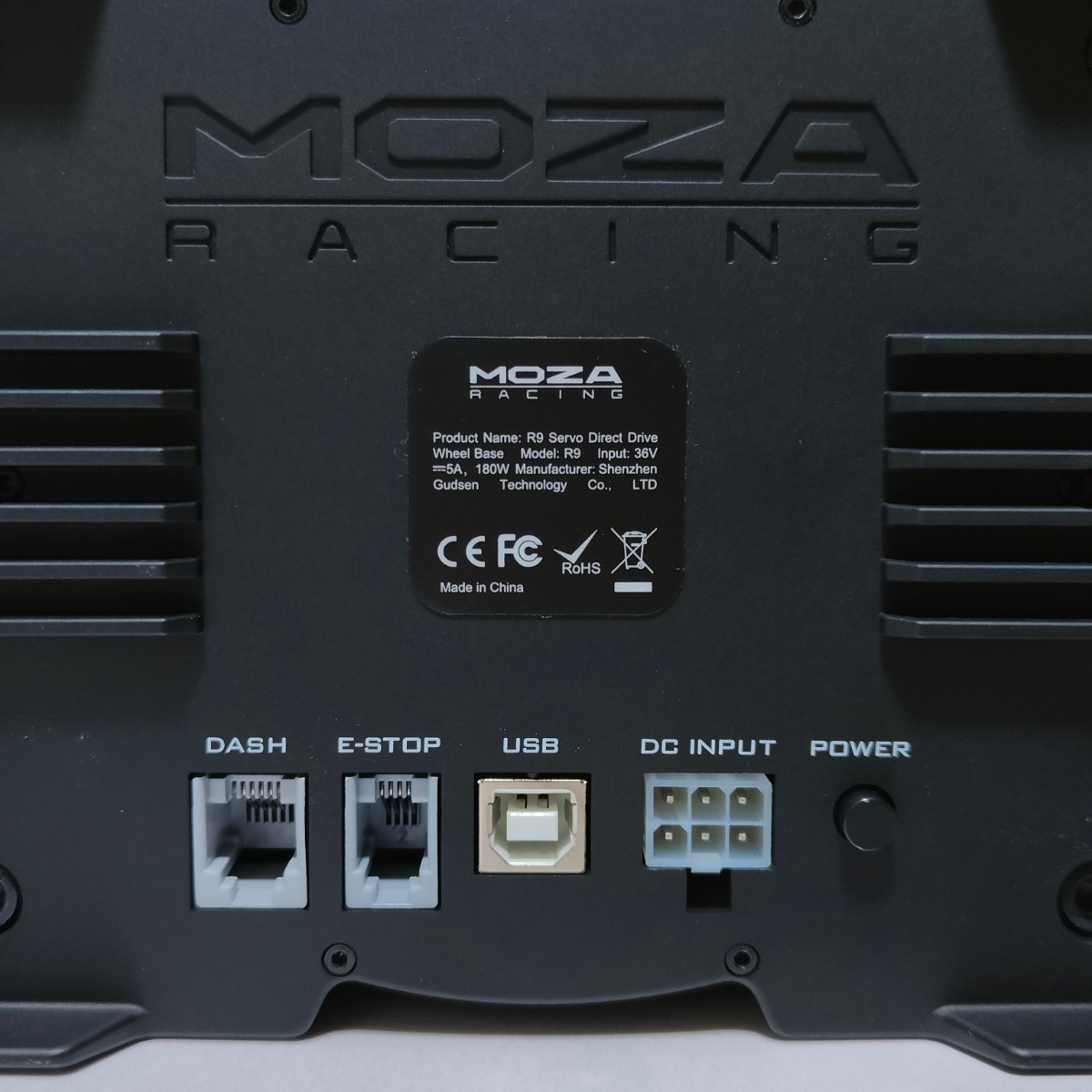 Moza Racing R9 V1 専用クランプ付 ホイールベース 9Nm ダイレクトドライブ フォースフィードバック ハンコン_画像4