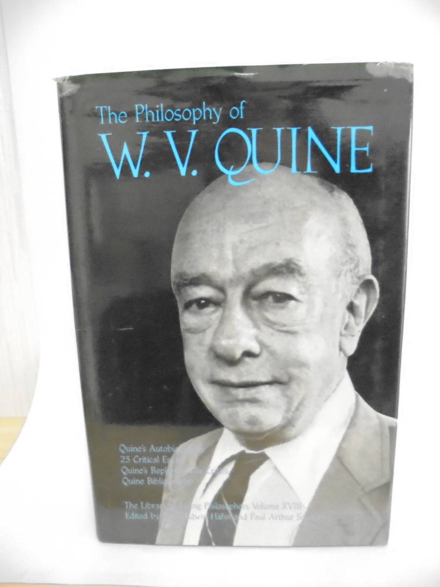 クワイン　「The Philosophy of W. V. Quine, Volume 18 」Lewis Edwin Hahn、 Paul Arthur Schilpp　哲学洋書　英語　149_画像1