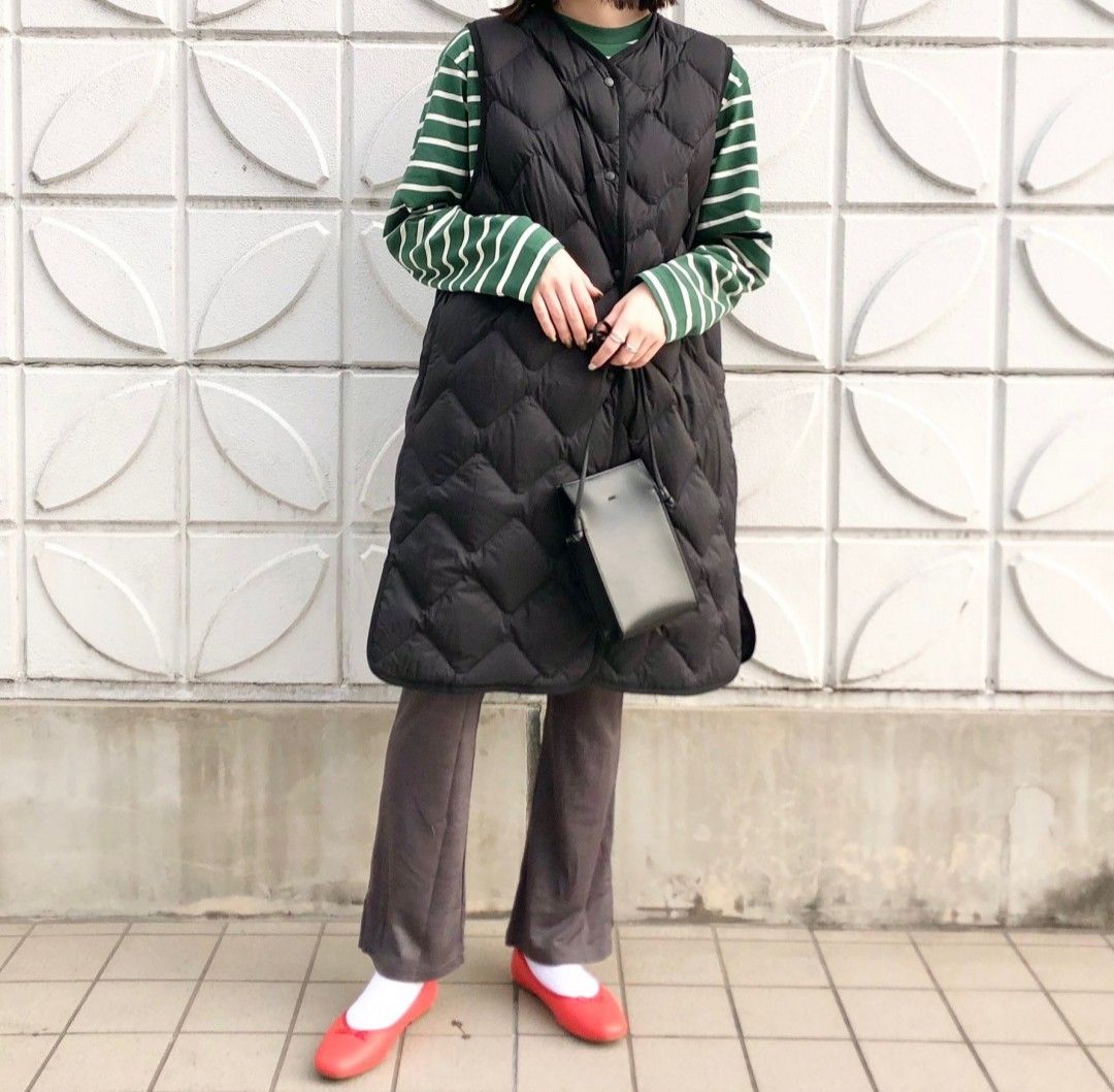 UNIQLO マメクロゴウチ ヒートテック ウール フレア スリット UNIQLO マメクロゴウチ ヒートテック ウール フレア スリット