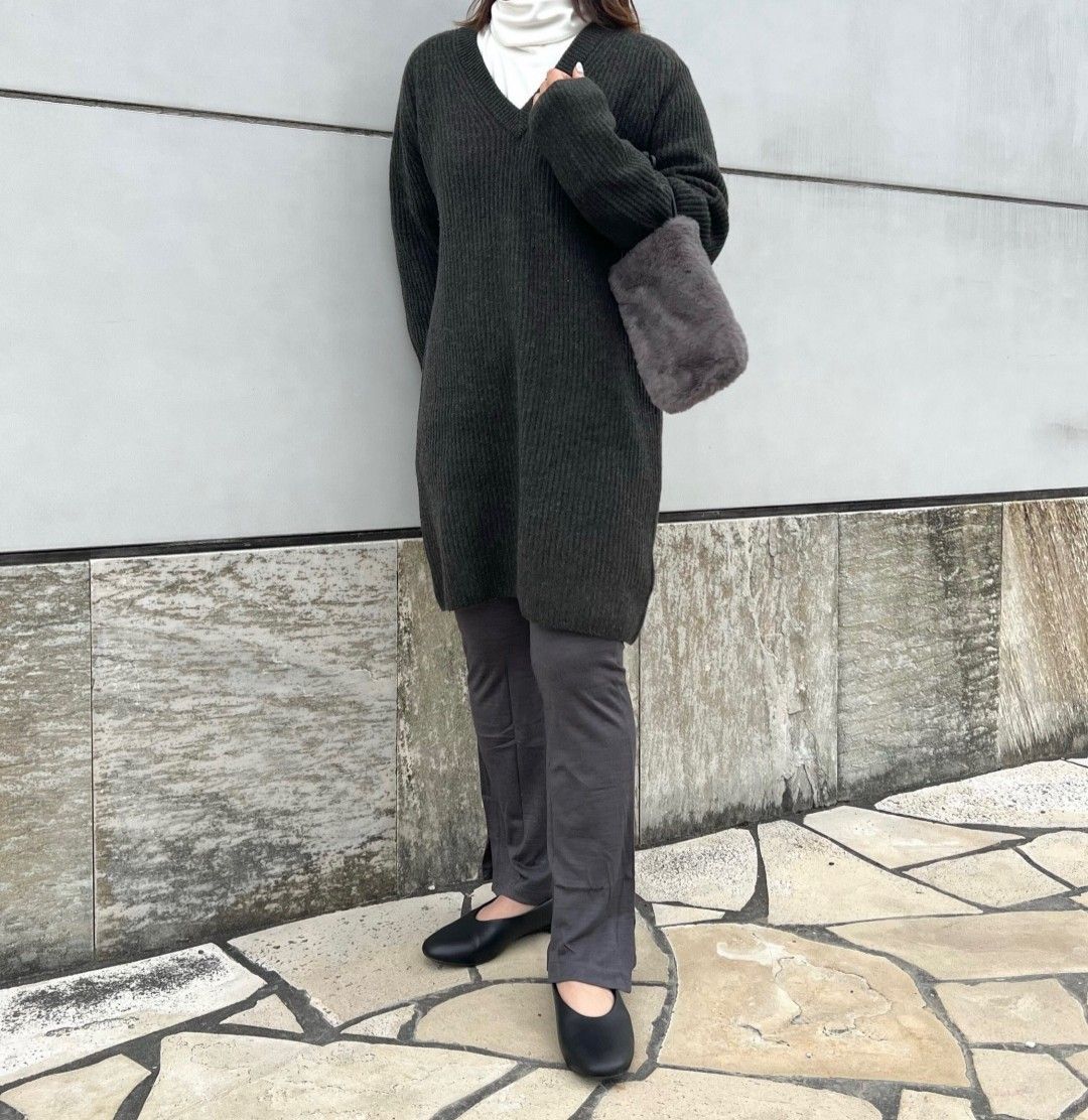 UNIQLO マメクロゴウチ ヒートテック ウール フレア スリット UNIQLO マメクロゴウチ ヒートテック ウール フレア スリット