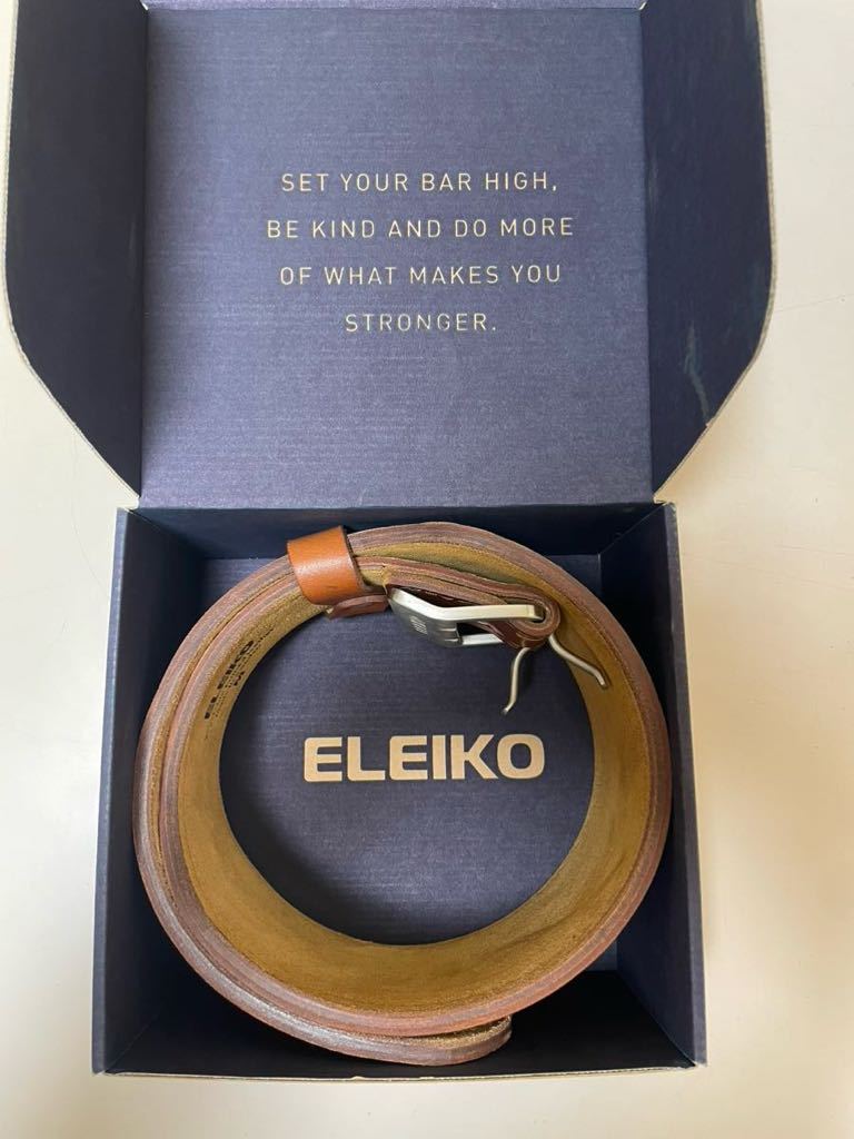 ELEIKO(エレイコ)ウェイトリフティングレザーベルト ブラウン ELEIKO(エレイコ)ウェイトリフティングレザーベルト ブラウン