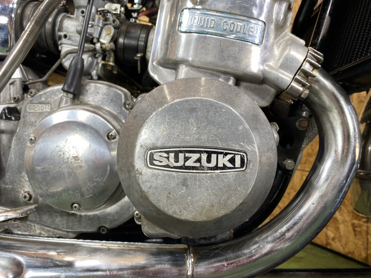 [ заем возможно ]SUZUKI GT750 1975 год Showa 50 год старый машина редкий Suzuki GT вода Buffalo 