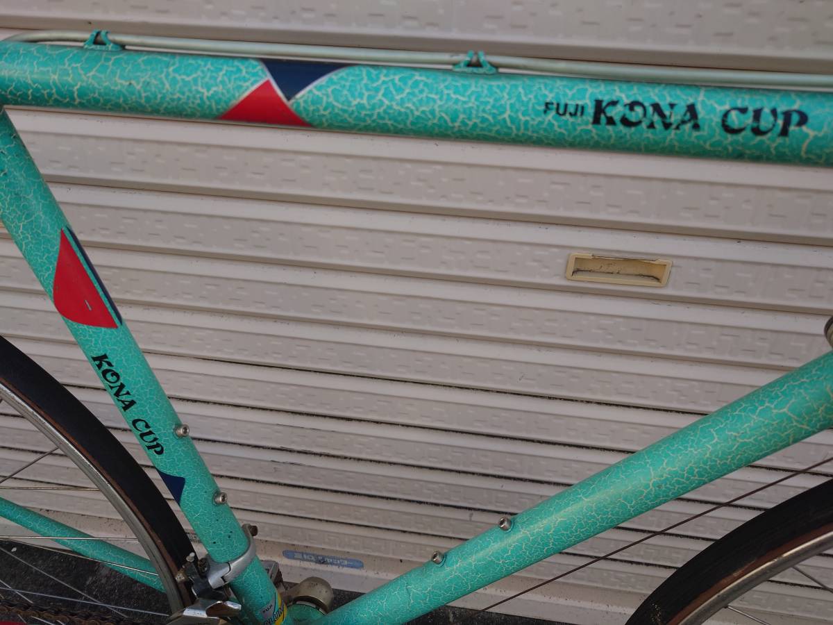 Yahoo!オークション - FUJI KONA CUP ロードバイク クロモリ Yahoo!オークション - FUJI KONA CUP ロードバイク クロモリ