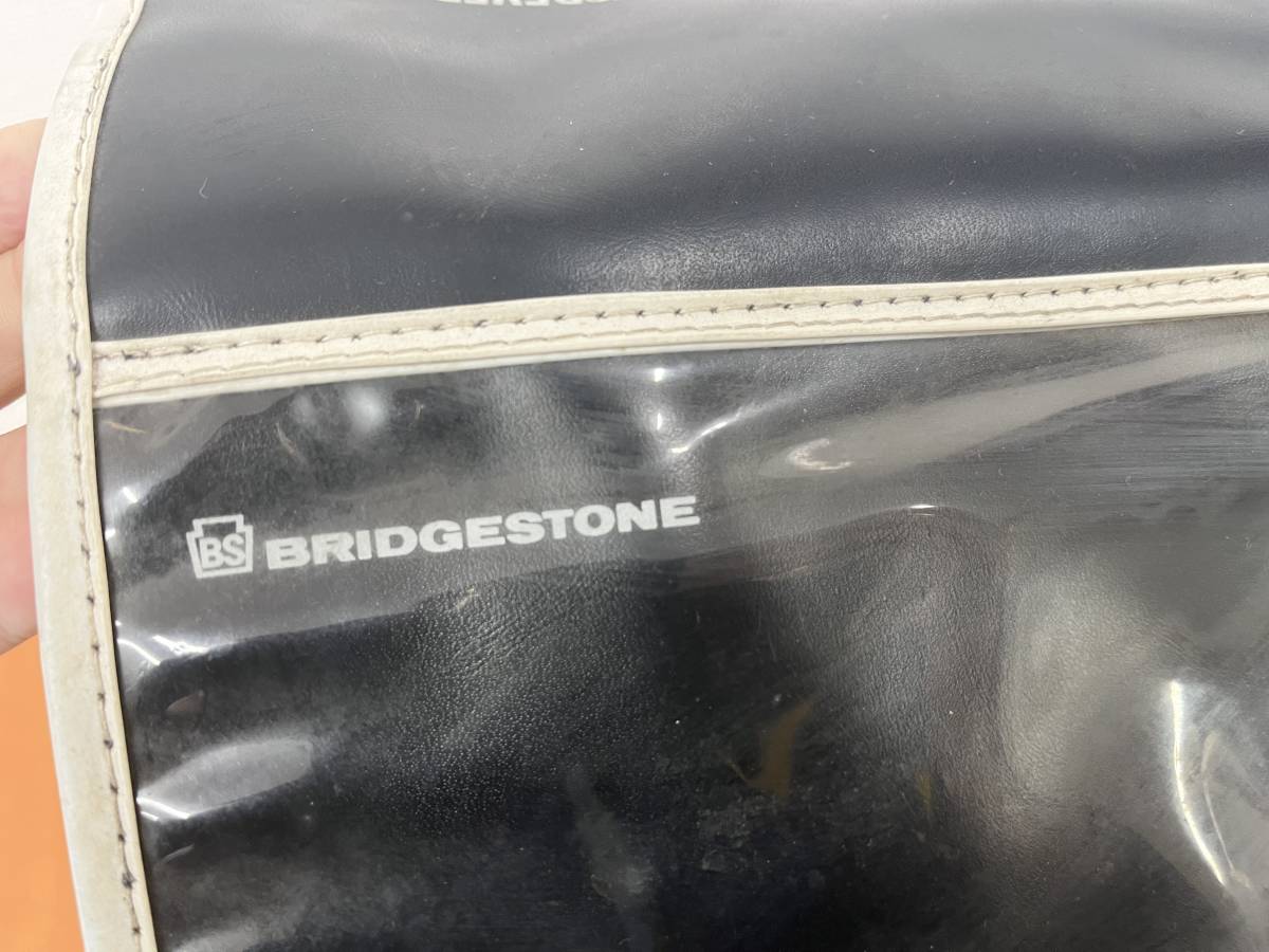 【中古】BRIDGESTONE ブリヂストン サイクルバッグ 鞄 Bridgestone スーパーマン ※一部汚れ破れあり_画像3