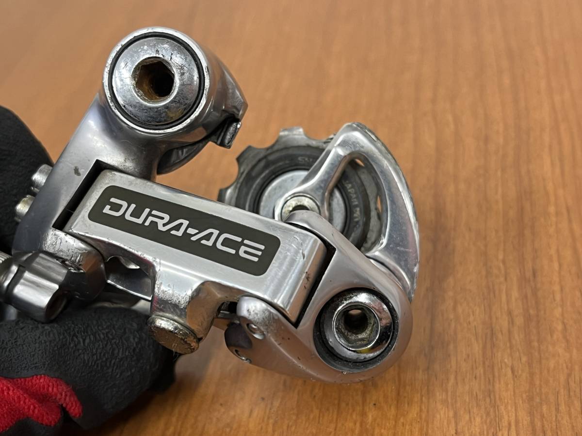 【中古品】SHIMANO シマノ DURA ACE　リアディレーラー　RD-7401　209ｇ　※一部割れ汚れあり_画像5