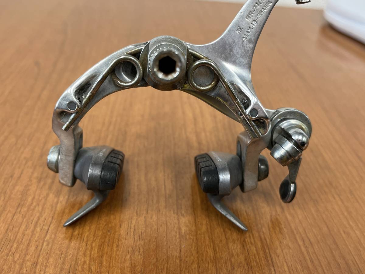 【中古品】SHIMANO シマノ DURA ACE　デュラエース　キャリパーセット　BR-7400　374ｇ_画像4