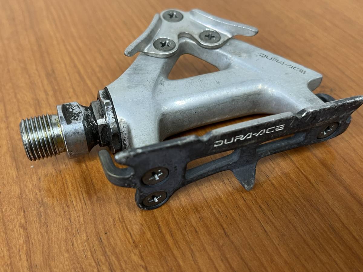 【中古品】SHIMANO シマノ DURA ACE　デュラエース　ペダル　312ｇ　フラットペダル　ビンディングペダル_画像3