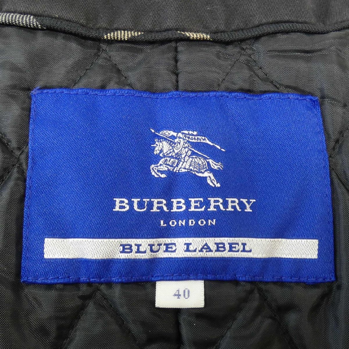 バーバリーブルーレーベル BURBERRY BLUE LABEL コート_画像5