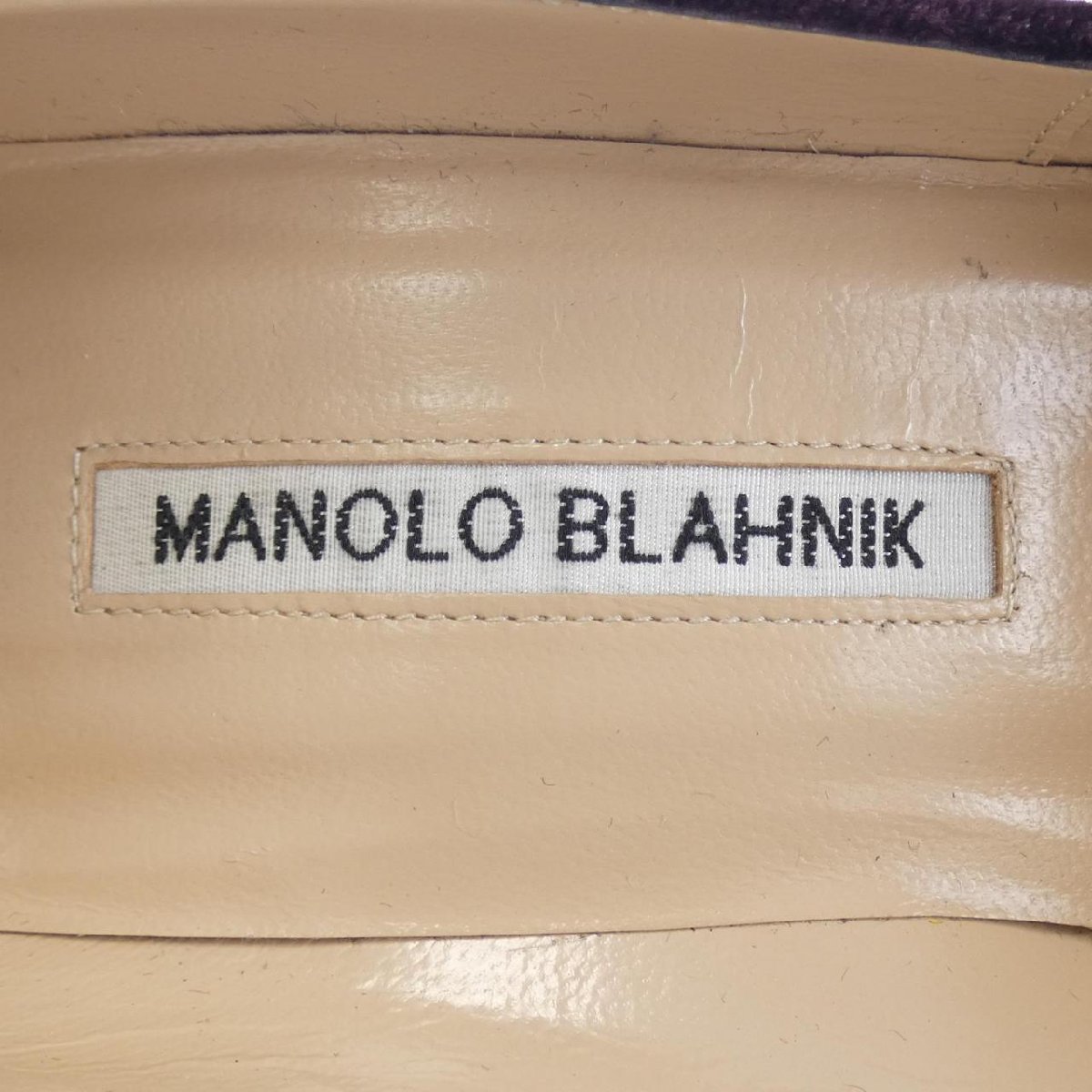 マノロブラニク MANOLO BLAHNIK パンプス_画像6