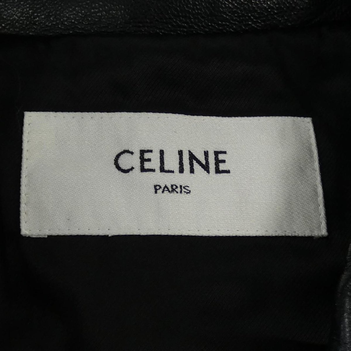 セリーヌ CELINE レザージャケット_画像4