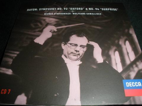 サヴァリッシュ ハイドン 交響曲 第94 驚愕 92番 オックスフォード ウィーン交響楽団 フィリップス 美品 紙ジャケ_ハイドン 交響曲 94 92番 サヴァリッシュ