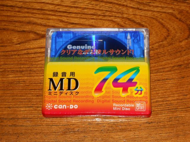 (98) MD ミニディスク 未開封・未使用 Can-Do 74 1枚_画像1