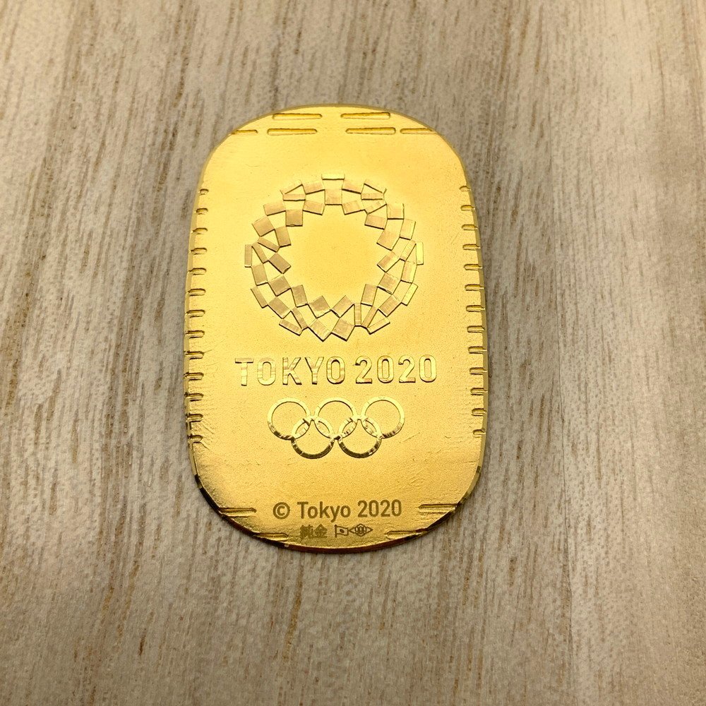 Yahoo!オークション - 東京2020 オリンピックエンブレム 純金 Yahoo!オークション - 東京2020 オリンピックエンブレム 純金