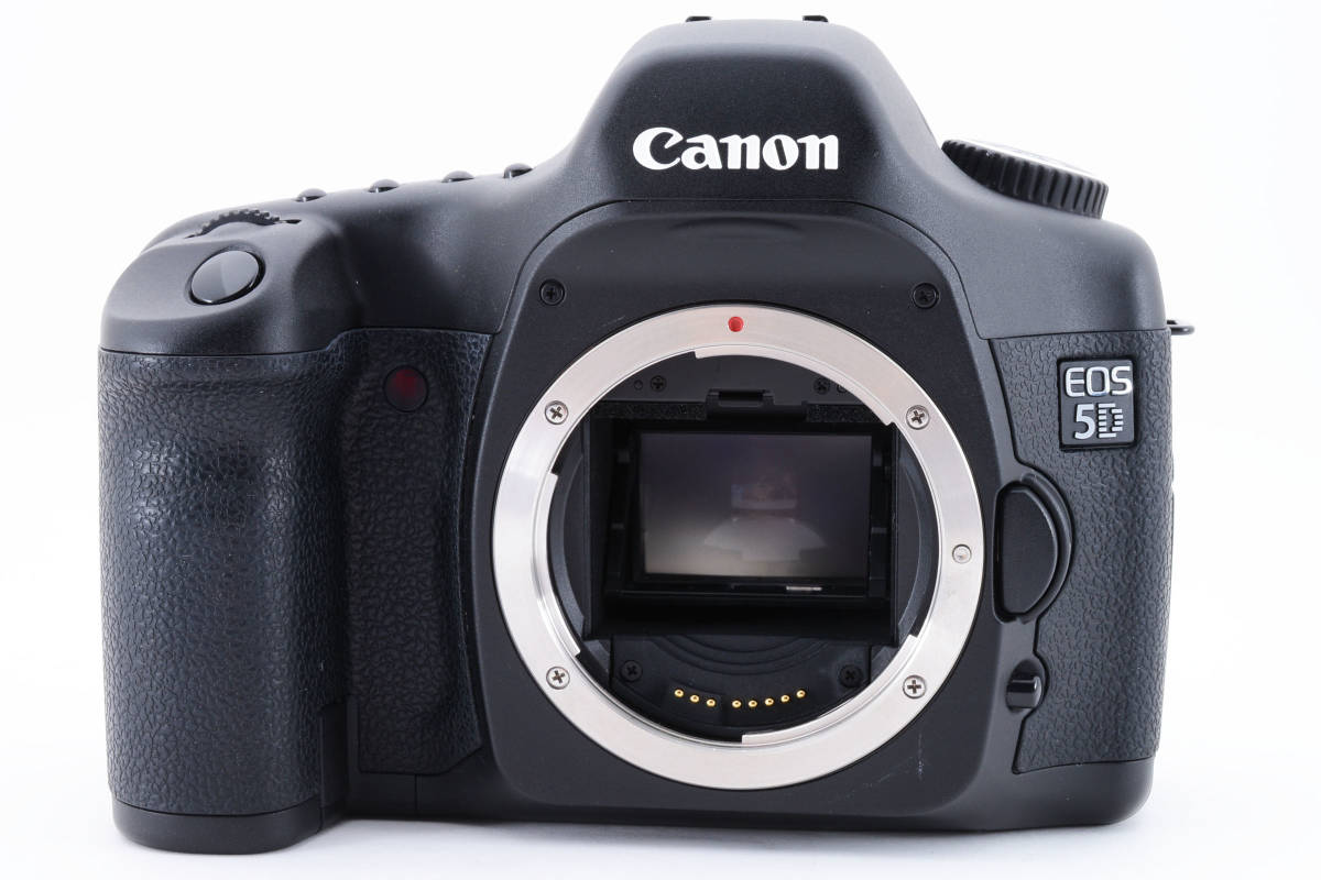 (極美品) Canon キャノン EOS 5D ボディ フルサイズ 使用感無し 元箱付属品完備 ★ _画像2