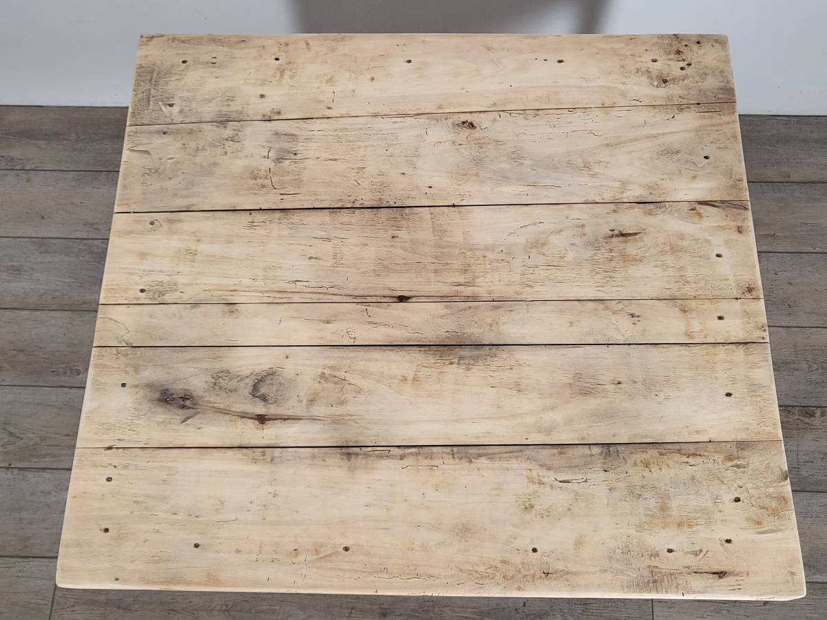 フランス アンティーク 木製　テーブル ディスプレー　店舗什器_画像8