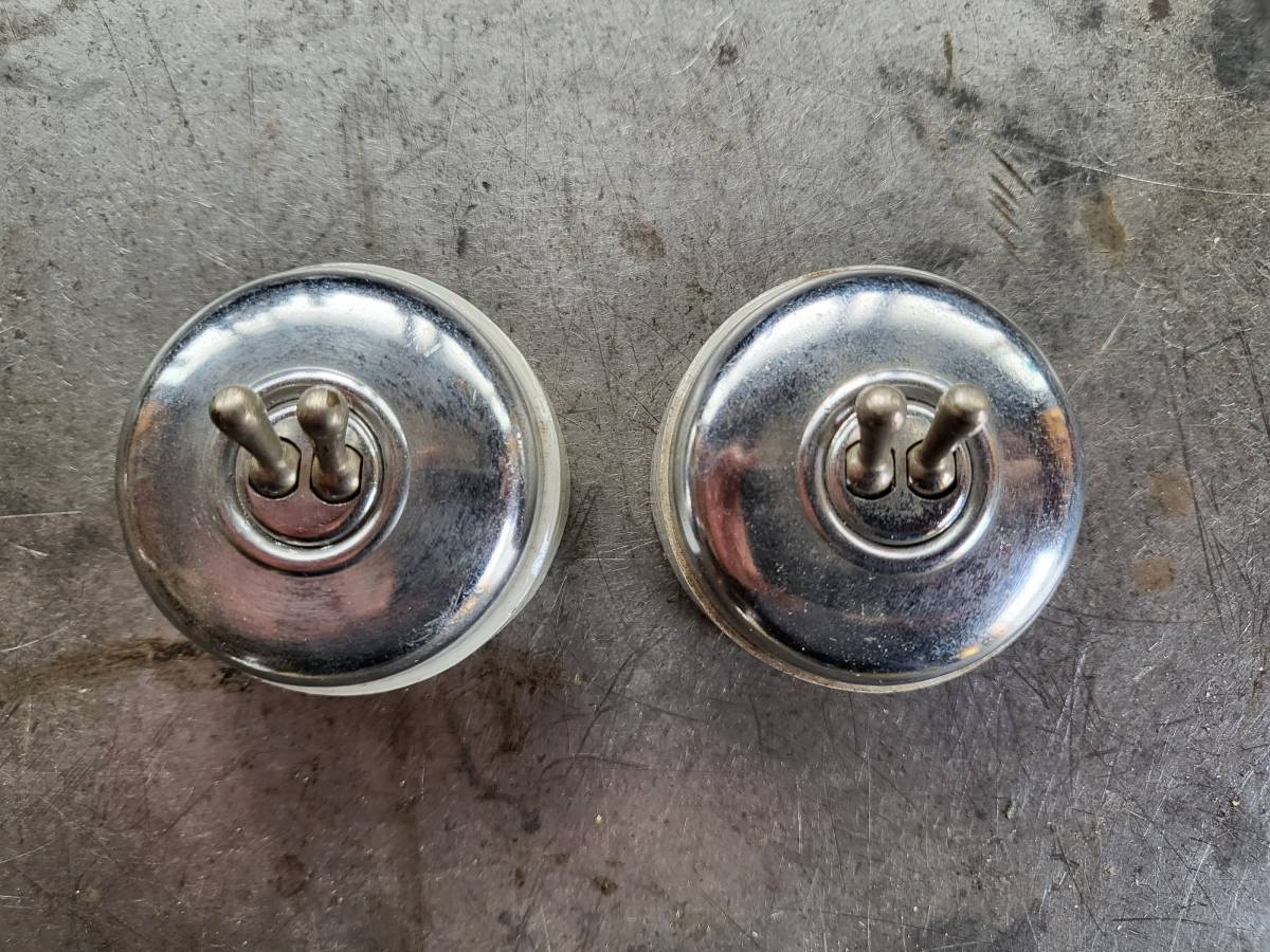  France antique double switch silver /29