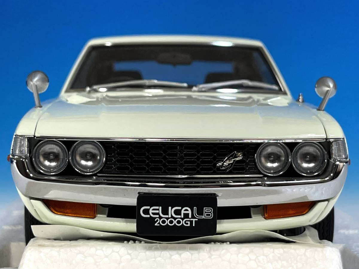 ★☆オートアート 1/18　トヨタ セリカ リフトバック 2000GT （RA25） 1973 （ホワイト）☆★_画像1