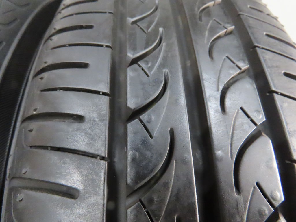 超バリ溝 ホンダ N-BOX カスタム 155/65R14 純正 JF3 JF4 ヨコハマ ブルーアース 4.5J +40 PCD100 4穴 14インチ ガリ傷無しの画像6