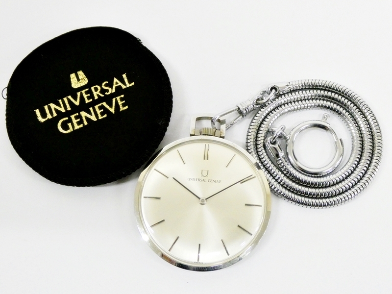 16 37-582568-21 [Y] UNIVERSAL GENEVE ユニバーサル ジュネーブ 856105 手巻き 懐中時計 福37_画像2