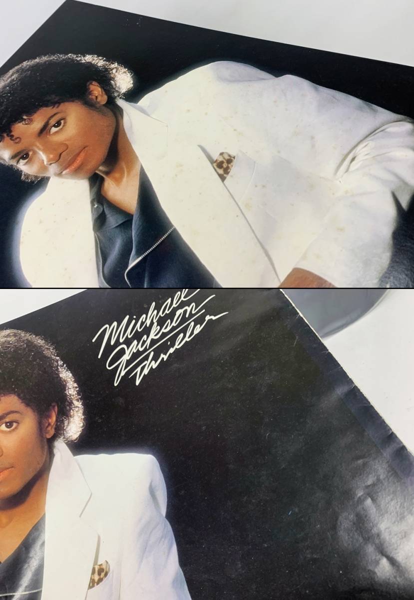 17 82-582159-16 [Y] MICHAEL JACKSON マイケル・ジャクソン BAD バッド / スリラー LPレコード 2枚セット 鹿82_画像10