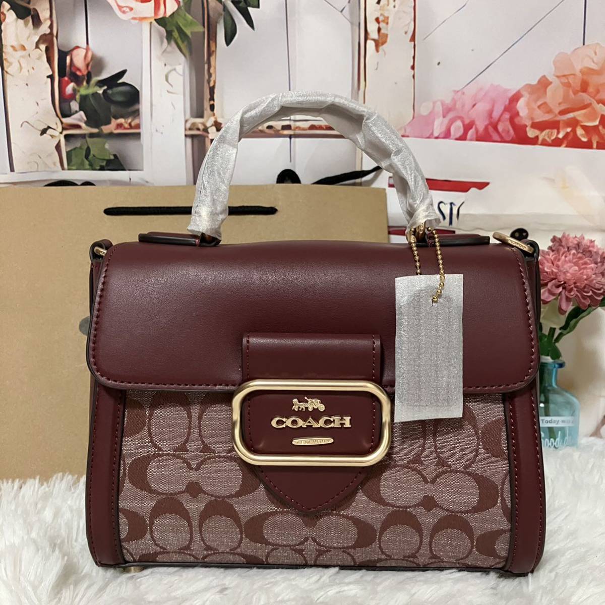 Yahoo!オークション - コーチ COACH モーガン トップハンドル Yahoo!オークション - コーチ COACH モーガン トップハンドル