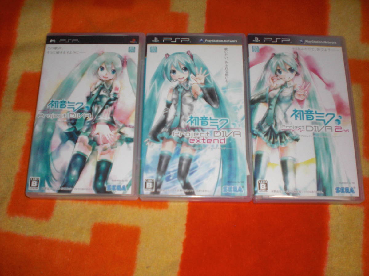 PSP 初音ミク Project DIVA & 2nd & extend_画像1