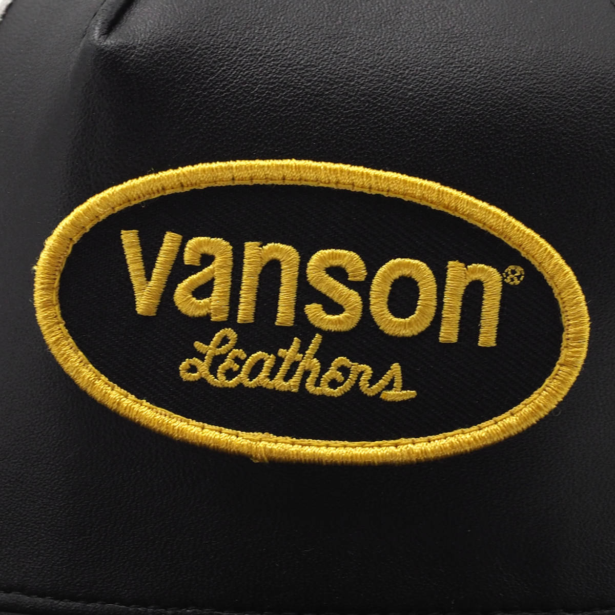 Supreme/Vanson Leathers Mesh Back 5-Panel 黒 シュプリーム/バンソンレザーズ メッシュ バック ファイブ パネル 2020SS_画像4