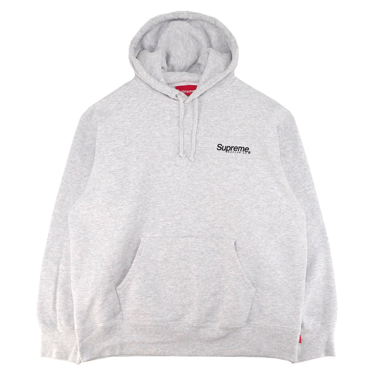 Supreme - Worldwide Hooded Sweatshirt　灰色L　シュプリーム - ワールドワイド フーデッド スウェットシャツ　2023SS_画像1