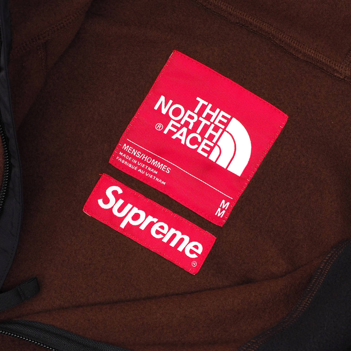 Supreme/The North Face Steep Tech Fleece Pullover 茶M シュプリーム/ザ ノース フェイス スティープ テック フリース プルオーバー 22FW_画像2