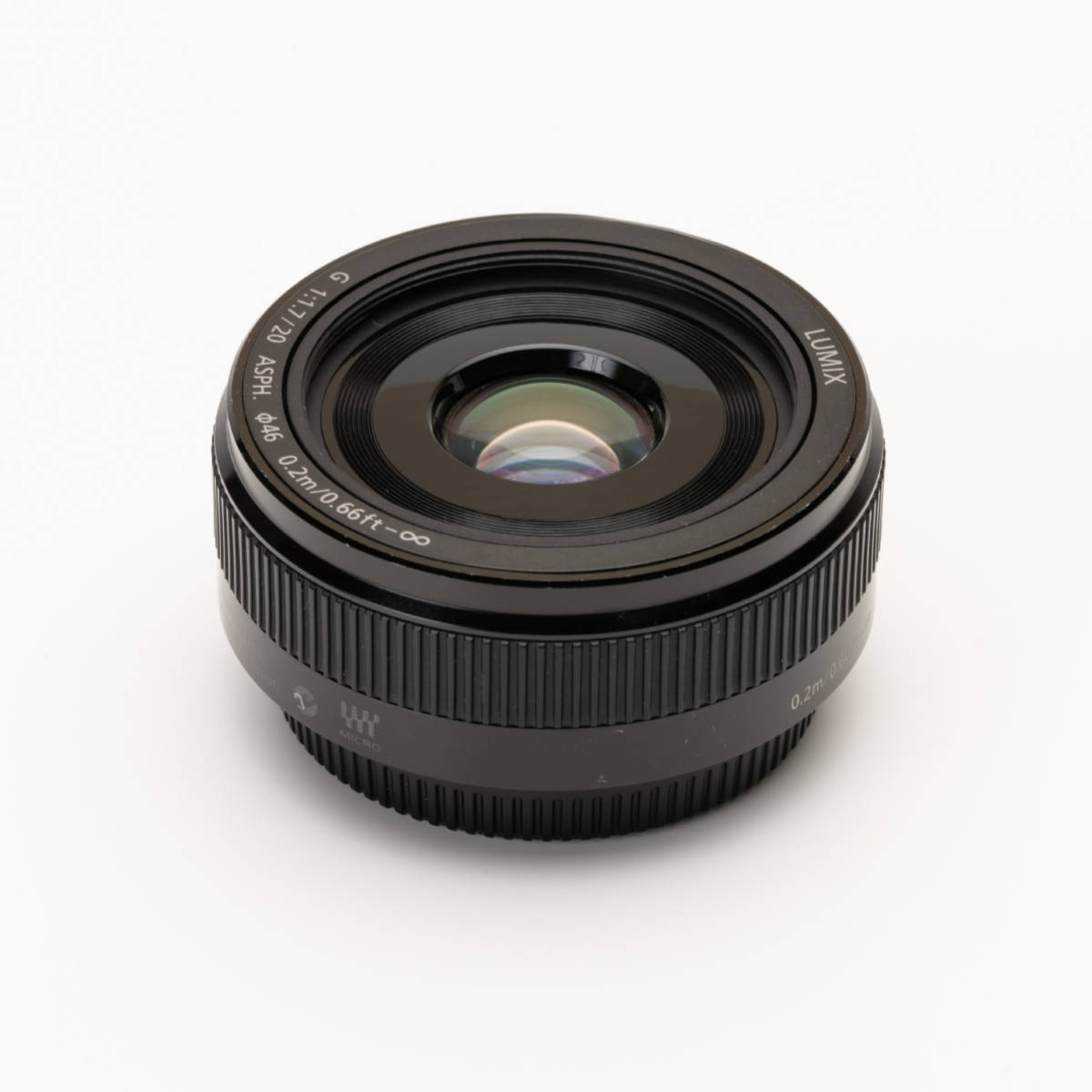 【送料無料・匿名配送】LUMIX G 20mm F1.7 II ASPH. H-X020A ブラック Panasonic_画像5